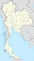 Thailand Phuket locator map